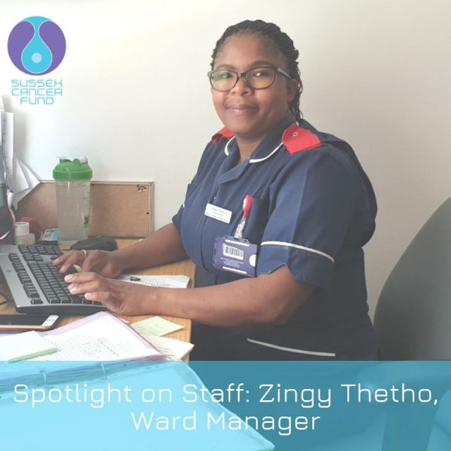 Spotlight On Staff – Zingy Thetho Sussex Cancer Fund