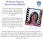 Ovarian Cancer Awareness Month