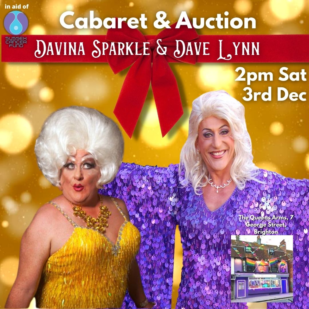 CANCELLED**** Cabaret & Auction with Dave Lynn & Davina Sparkle – 3rd ...