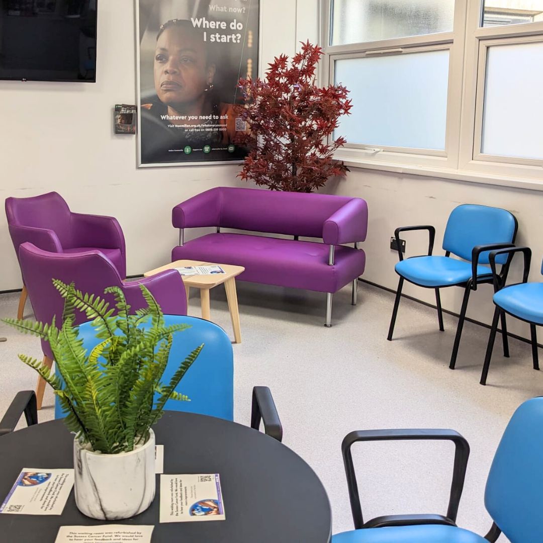 From Clinical Waiting Room To Relaxing Welcoming Space – A Sussex