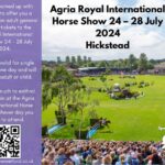 Join us at the Agria Royal International Horse Show 24 – 28 July 2024.