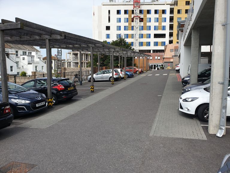 car park at the sussex cancer centre brighton