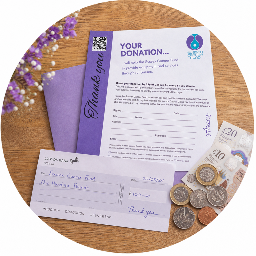 How to pay in cash and cheque donations